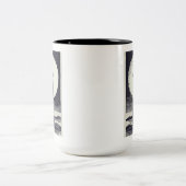 Tasse 2 Couleurs Nubble Light Maine Lighthouse Moon (Centre)