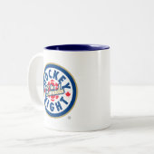 Tasse 2 Couleurs Nuit de hockey au Canada (Devant gauche)