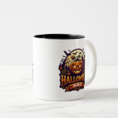 Tasse 2 Couleurs Nuit d'Halloween (Devant droit)