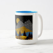 Tasse 2 Couleurs Nuit dorée (Devant droit)