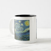 Tasse 2 Couleurs Nuit étoilée par Vincent Van Gogh (Devant gauche)