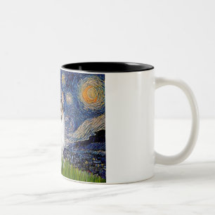 Tasse 2 Couleurs Nuit étoilée - Tri Couleur Gallois Corgi 10