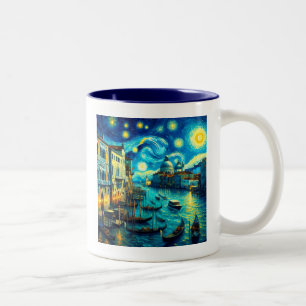 Tasse 2 Couleurs Nuit étoilée Venise Italie