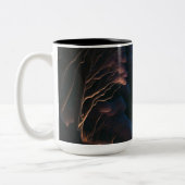 Tasse 2 Couleurs Nuit noire et lune (Gauche)