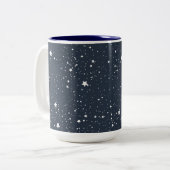 Tasse 2 Couleurs Nuit sous les étoiles (Devant gauche)