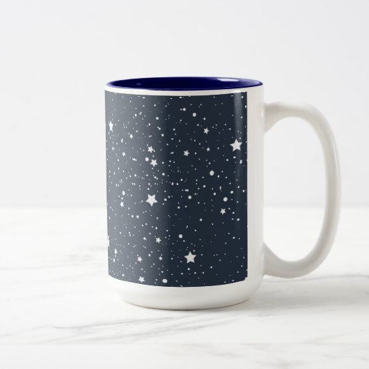 Tasse 2 Couleurs Nuit sous les étoiles (Droit)