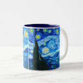 Tasse 2 Couleurs Nuit Van Gogh Starry (Devant droit)