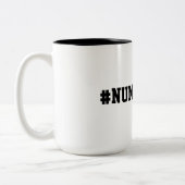 Tasse 2 Couleurs #NUMBERSIGN Récupérer La #Mug (Gauche)