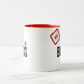 Tasse 2 Couleurs Numéro 1 Cadeau Boss (Centre)