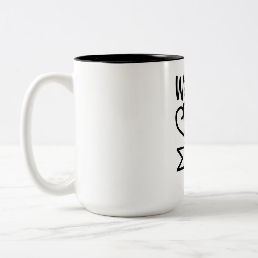 Tasse 2 Couleurs numéro 1 papa (Gauche)