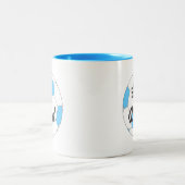 Tasse 2 Couleurs Numéro 1 papa (Centre)