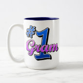 Tasse 2 Couleurs Numéro un gramme (Gauche)
