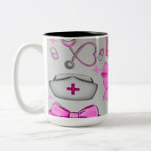 Tasse 2 Couleurs Nurse Items (Gauche)