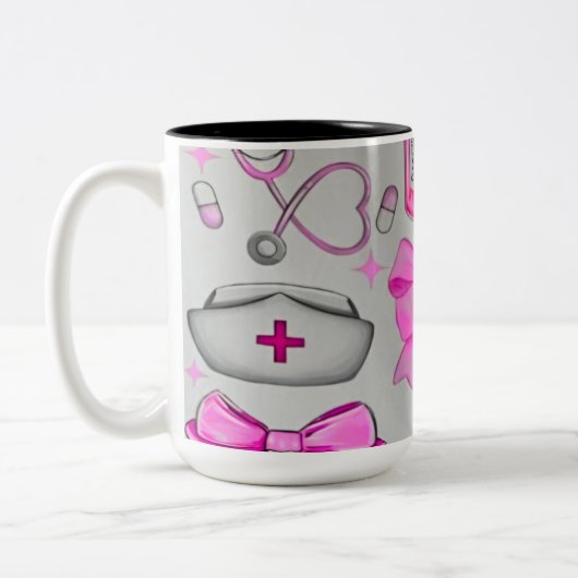 Tasse 2 Couleurs Nurse Items (Gauche)