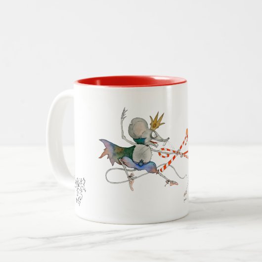 Tasse 2 Couleurs Nutcracker & Mouse King - Série Nutcracker (Devant gauche)