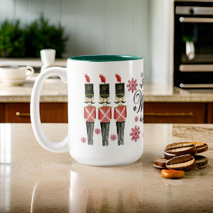 Tasse 2 Couleurs Nutcracker Trio Winter Wonderland Script Snowflake