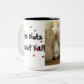 Tasse 2 Couleurs Nutty Couple (Devant gauche)