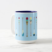 Tasse 2 Couleurs Oars vintages (Devant gauche)