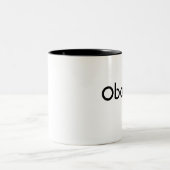 Tasse 2 Couleurs Obama (Centre)