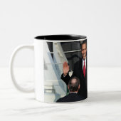 Tasse 2 Couleurs Obama 2012 (Gauche)