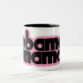 Tasse 2 Couleurs obama mama (Centre)