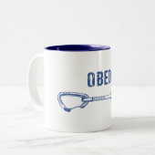 Tasse 2 Couleurs Obed Rock Climbing Quickdraw (Devant gauche)
