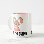 Tasse 2 Couleurs Obéissez le lapin (Devant gauche)