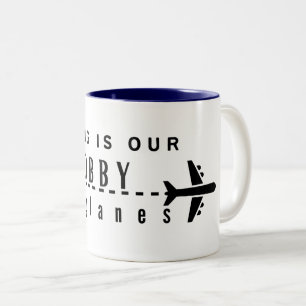 Tasse 2 Couleurs Obtenez l'air parfait de l'aviation Deux Tons de c