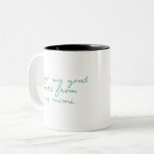 Tasse 2 Couleurs Obtenez mes regards de Mimi (Devant gauche)