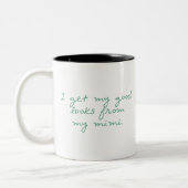 Tasse 2 Couleurs Obtenez mes regards de Mimi (Gauche)