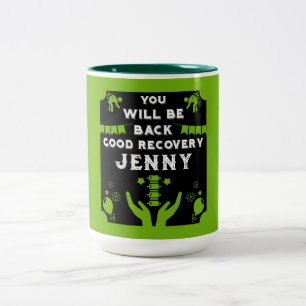 Tasse 2 Couleurs Obtenez-vous bien après la chirurgie de retour