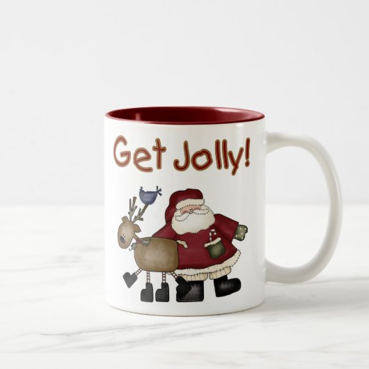 Tasse 2 Couleurs Obtenir Jolly (Droit)