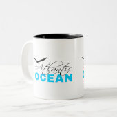 Tasse 2 Couleurs Océan Atlantique (Devant gauche)