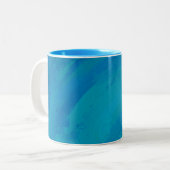 Tasse 2 Couleurs Océan bleu (Devant gauche)