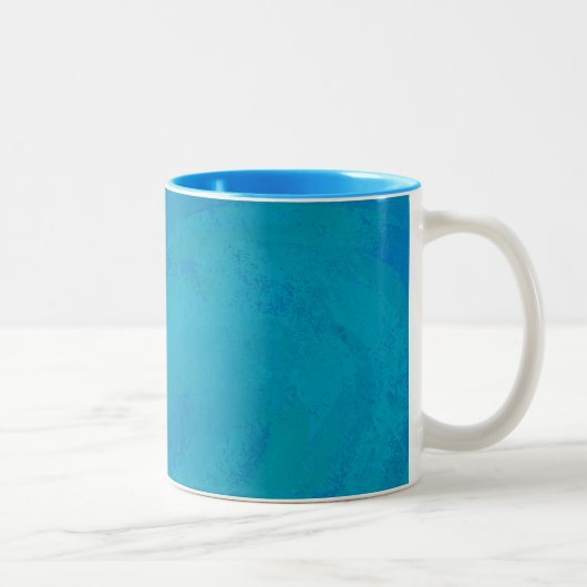 Tasse 2 Couleurs Océan bleu (Droit)