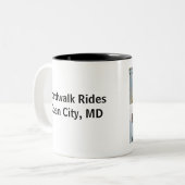 Tasse 2 Couleurs Ocean City Boardwalk (Devant gauche)