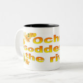 Tasse 2 Couleurs Ochun Déesse Des Fleuves (Devant gauche)