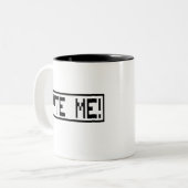 Tasse 2 Couleurs Octet je (Devant gauche)