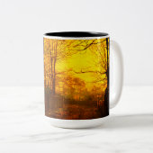 Tasse 2 Couleurs October Afterglow de John Atkinson Grimshaw (Devant droit)