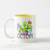 Tasse 2 Couleurs Octopi (Gauche)