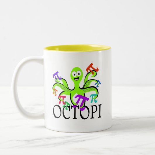 Tasse 2 Couleurs Octopi (Gauche)