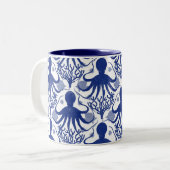 Tasse 2 Couleurs octopus (Devant gauche)