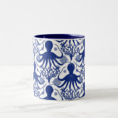 Tasse 2 Couleurs octopus (Centre)