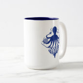 Tasse 2 Couleurs octopus (Devant droit)
