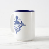 Tasse 2 Couleurs octopus (Devant gauche)