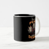 Tasse 2 Couleurs Octopus Tentacles Anatomique Cardiologiste du coeu (Devant droit)