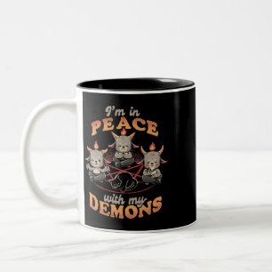 Tasse 2 Couleurs Octopus Tentacles Anatomique Cardiologiste du coeu