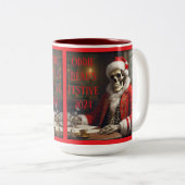 Tasse 2 Couleurs Oddie Beau's Festive 2024 - Edition Limitée (Devant droit)