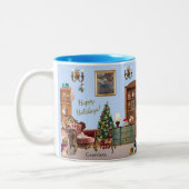 Tasse 2 Couleurs Ode to the Nutcracker Ballet Blue (Gauche)