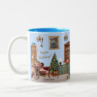 Tasse 2 Couleurs Ode to the Nutcracker Ballet Blue